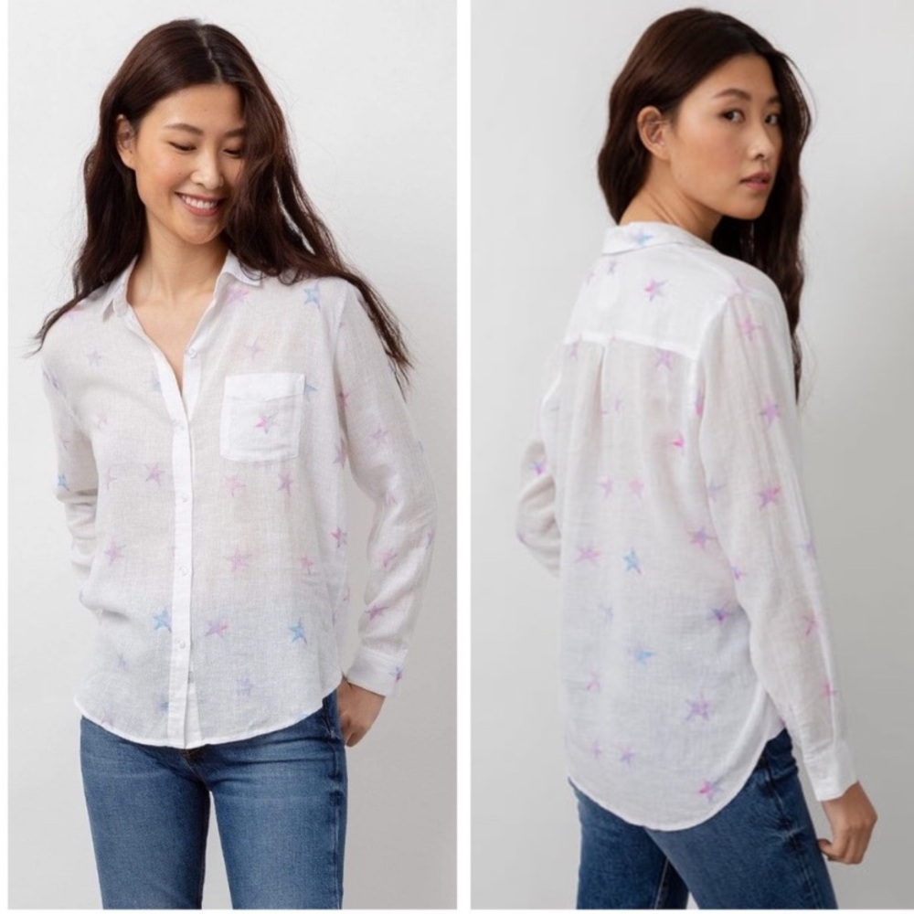 RAILS | Charli Top in Tie Dye Stars